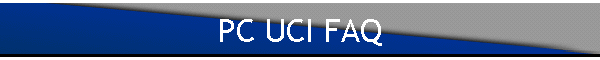 H11 PC UCI FAQ