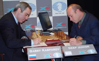 Kasparov vs. Deep Junior