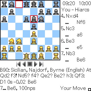 Second Picture of HIARCS for Palm