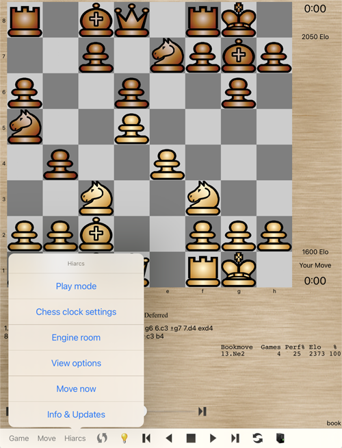 HIARCS Chess for iPad