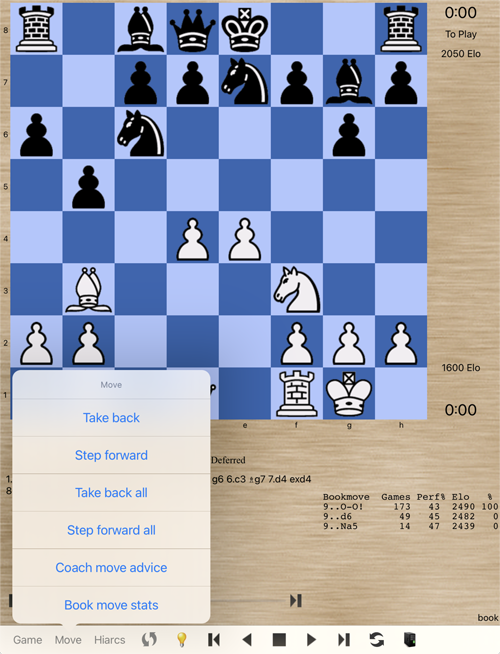 HIARCS Chess for iPad