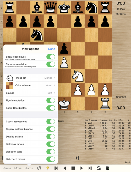 HIARCS Chess for iPad